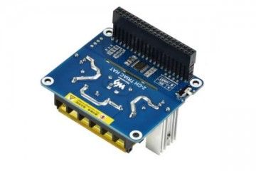 HATs WAVESHARE 2-CH Triac HAT for Raspberry Pi, Integrated MCU, UART - I2C, Waveshare 17852