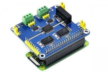 HATs WAVESHARE 2-Channel Isolated CAN Expansion HAT for Raspberry Pi, Dual Chips Solution, Waveshare 17912