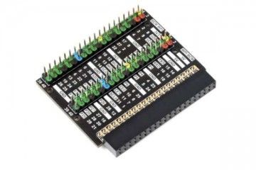 HATs WAVESHARE Raspberry Pi 400 GPIO Header Adapter, Header Expansion, 2x 40PIN Header, Waveshare 18995