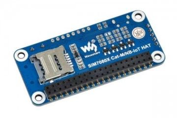 HATs WAVESHARE NB-IoT - Cat-M-eMTC - GNSS HAT for Raspberry Pi, Globally Applicable, Waveshare 17693