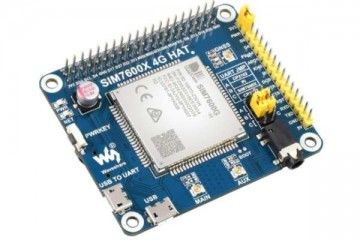 HATs WAVESHARE SIM7600G-H 4G HAT For Raspberry Pi, LTE Cat-4 4G - 3G - 2G Support, GNSS Positioning, Global Band, Waveshare 17372