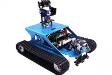 kompleti YAHBOOM Yahboom G1 AI vision smart tank robot kit with WiFi video camera for Raspberry Pi 4B, Yahboom  6000200037