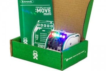 dodatki KITRONIK Educational Hobby Kit, :MOVE MINI Buggy Kit For micro:bit, Robotics Development, Kitronik 5624