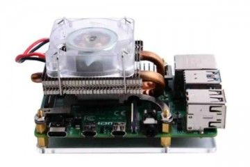 razvojni dodatki RASPBERRY PI Raspberry Pi 52Pi Low-Profile ICE Tower Cooling Fan For Raspberry Pi, Raspberry Pi 0458