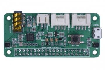 breakout boards  RASPBERRY PI Raspberry Pi ReSpeaker 2-Mics Pi HAT, Raspberry Pi 107100001