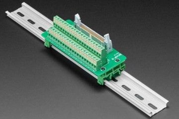 Nekategorizirano ADAFRUIT DIN Rail 2x20 IDC to Terminal Block Adapter Breakout, Adafruit 4437