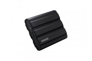 diski SSD SAMSUNG  Zunanji SSD 2TB Type-C USB 3.2 Gen2 NVMe, IP65, Samsung T7 Shield, črn, MU-PE2T0S