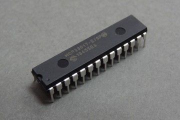 components MICROCHIP MICROCHIP - IC, IO EXPANDER, 16BIT, I2C, 28DIP - MCP23017-E SP