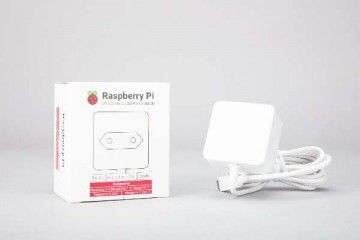 adapters RASPBERRY PI Power Supply, Micro USB, Europe, White - 5.1V, 2.5A, SC0624