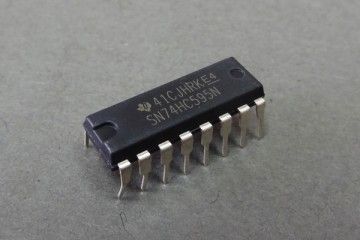 components TEXAS INSTRUMENTS TEXAS INSTRUMENTS - SHIFT REGISTER, 8BIT, 74HC595, DIP16 - SN74HC595N 