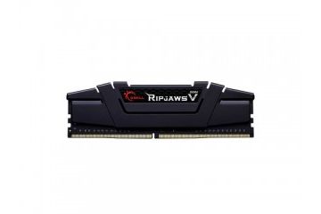 RAM pomnilniki G.SKILL RAM DDR4 32GB Kit (2x 16GB) PC4-28800 3600MT/s, CL18, 1.35V, G.SKILL Ripjaws V, črn