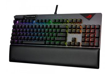 tipkovnice ASUS Tipkovnica ASUS ROG Strix Flare II, ROG NX Red, PBT, RGB, USB, UK SLO g.