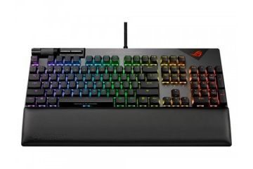 tipkovnice ASUS Tipkovnica ASUS ROG Strix Flare II, ROG NX Red, PBT, RGB, USB, UK SLO g.