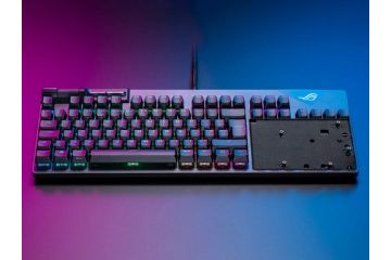 tipkovnice ASUS Tipkovnica ASUS ROG Strix Flare II, ROG NX Red, PBT, RGB, USB, UK SLO g.