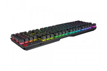 tipkovnice ASUS Tipkovnica ASUS ROG Strix Scope NX Wireless Deluxe, RGB, NX Red, RGB, PBT, UK SLO g.