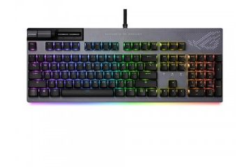 tipkovnice ASUS Tipkovnica ASUS ROG Strix Flare II Animate, ROG NX Red, PBT, RGB, USB, US SLO g.