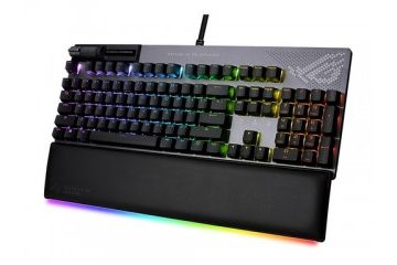 tipkovnice ASUS Tipkovnica ASUS ROG Strix Flare II Animate, ROG NX Red, PBT, RGB, USB, US SLO g.