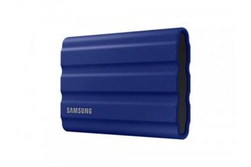 diski SSD SAMSUNG Zunanji SSD 2TB Type-C USB 3.2 Gen2 NVMe, IP65, Samsung T7 Shield, moder, MU-PE2T0R