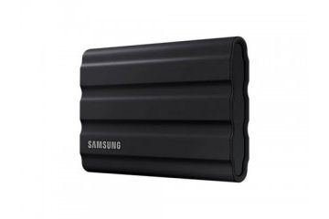 diski SSD SAMSUNG Zunanji SSD 1TB Type-C USB 3.2 Gen2 NVMe, IP65, Samsung T7 Shield, črn, MU-PE1T0S