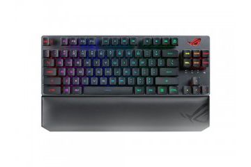 tipkovnice ASUS Tipkovnica ASUS ROG Strix Scope RX TKL Wireless Deluxe, RX Red, PBT, UK SLO g.