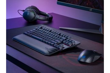 tipkovnice ASUS Tipkovnica ASUS ROG Strix Scope RX TKL Wireless Deluxe, RX Red, PBT, UK SLO g.