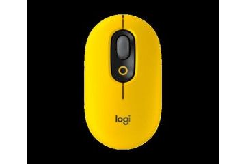 miške LOGITECH Miška Logitech POP Mouse z EMOJI, Bluetooth, rumena