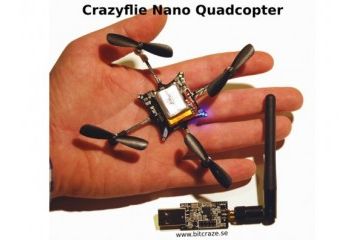 quadcopter BITCRAZE Crazyflie Nano Quadcopter Kit 10-DOF with Crazyradio (BC-CFK-02-B), SEED ROB01315M