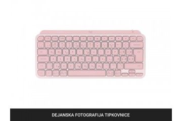 tipkovnice LOGITECH Tipkovnica Logitech MX Keys Mini, roza, SLO g.