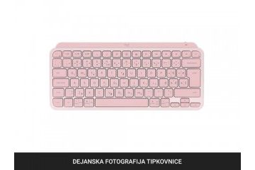 tipkovnice LOGITECH Tipkovnica Logitech MX Keys Mini, roza, SLO g.