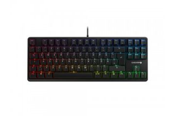 tipkovnice CHERRY Tipkovnica Cherry G80-3000N RGB TKL, MX Silent Red, UK SLO g.