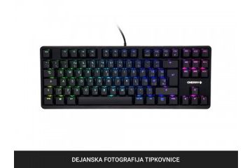 tipkovnice CHERRY Tipkovnica Cherry G80-3000N RGB TKL, MX Silent Red, UK SLO g.