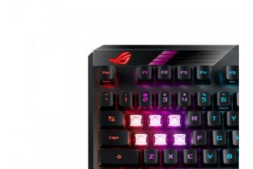 tipkovnice ASUS Tipkovnica ASUS ROG Claymore II Wireless, ROG RX Red, RGB, USB, UK SLO g.