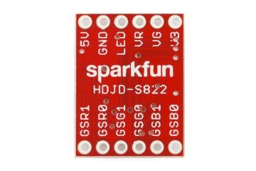 senzorji SPARK FUN Color Sensor Breakout - HDJD-S822, SPARKFUN SEN-10904