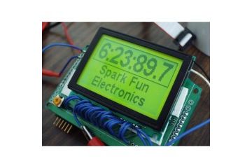 lcd-s SPARK FUN Graphic LCD 128x64 STN LED Backlight, SPARKFUN LCD-00710