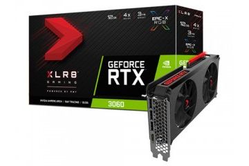 grafične kartice PNY Grafična kartica GeForce RTX 3060 EPIC-X RGB Dual Fan XLR8, 12GB GDDR6, PCIe x16, 3xDP 1xHDMI, PNY