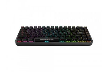 tipkovnice ASUS Tipkovnica ASUS ROG Falchion Wireless, MX Red, RGB, USB, UK SLO g.