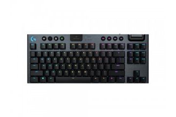 tipkovnice LOGITECH Tipkovnica Logitech G915 TKL LIGHTSPEED Wireless RGB, GL Tactile, črna, SLO g.