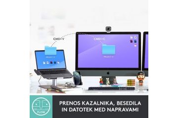 tipkovnice LOGITECH Tipkovnica Logitech MX Keys za Mac, siva, SLO g.