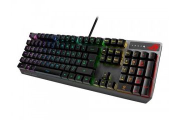 tipkovnice ASUS Tipkovnica ASUS ROG Strix Scope RX, RX Red Optical Switch, RGB, USB, UK SLO g.