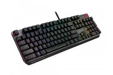 tipkovnice ASUS Tipkovnica ASUS ROG Strix Scope RX, RX Red Optical Switch, RGB, USB, UK SLO g.