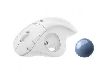 miške LOGITECH Miška Logitech ERGO M575 Wireless Trackball, Bluetooth, Unifying, bela