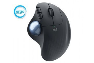 miške LOGITECH Miška Logitech ERGO M575 Wireless Trackball, Bluetooth, Unifying, grafitna barva