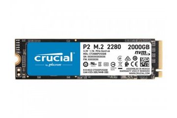 diski SSD CRUCIAL SSD 2TB M.2 80mm PCI-e 3.0 x4 NVMe, 3D QLC, CRUCIAL P2