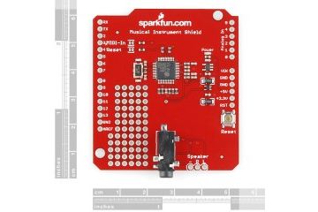 shields SPARKFUN Music Instrument Shield, SPARKFUN DEV-10587