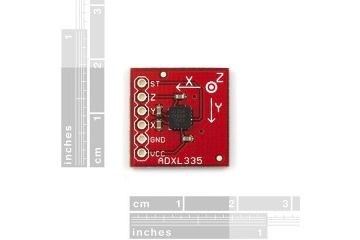 senzorji SPARKFUN Triple Axis Accelerometer Breakout - ADXL335, SPARKFUN SEN-09269