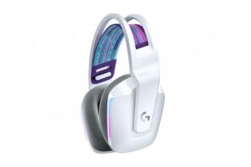 slušalke in mikrofoni LOGITECH Slušalke Logitech G733 LIGHTSPEED, bele