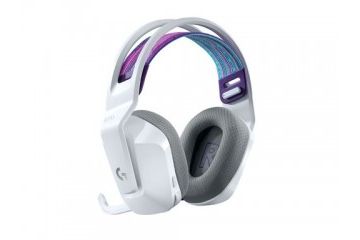 slušalke in mikrofoni LOGITECH Slušalke Logitech G733 LIGHTSPEED, bele