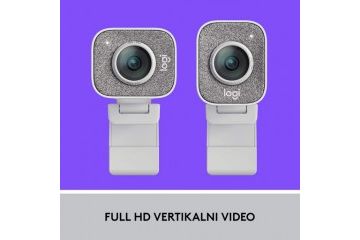 kamere LOGITECH Spletna kamera Logitech StreamCam, bela, USB-C