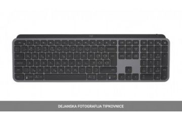 tipkovnice LOGITECH Tipkovnica Logitech MX Keys Plus, grafitna barva, SLO g.