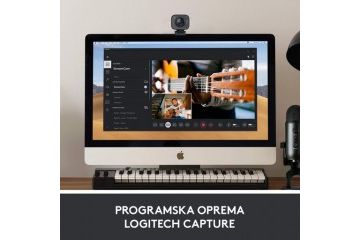 kamere LOGITECH Spletna kamera Logitech StreamCam, grafitna barva, USB-C